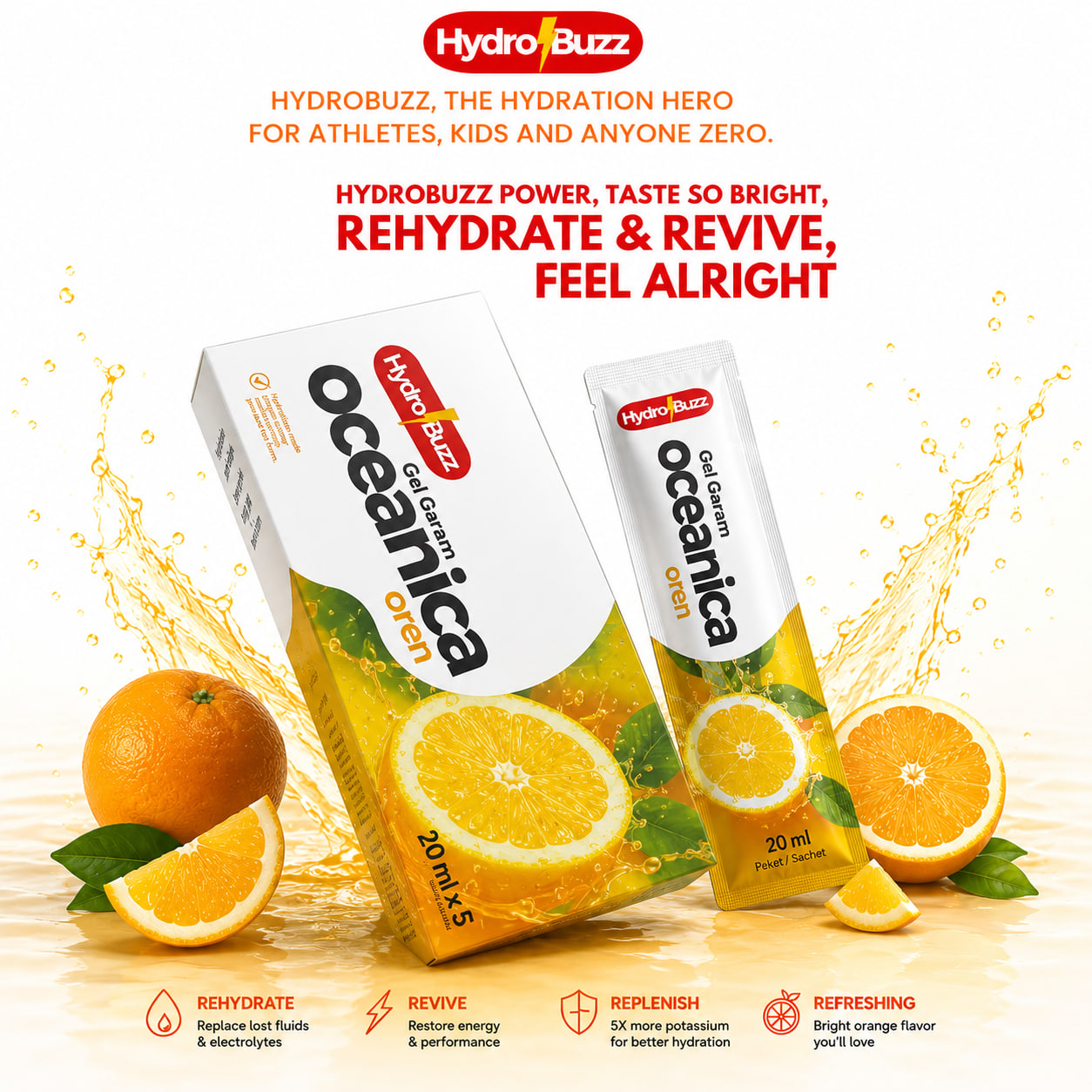Hydrobuzz Gel Garam